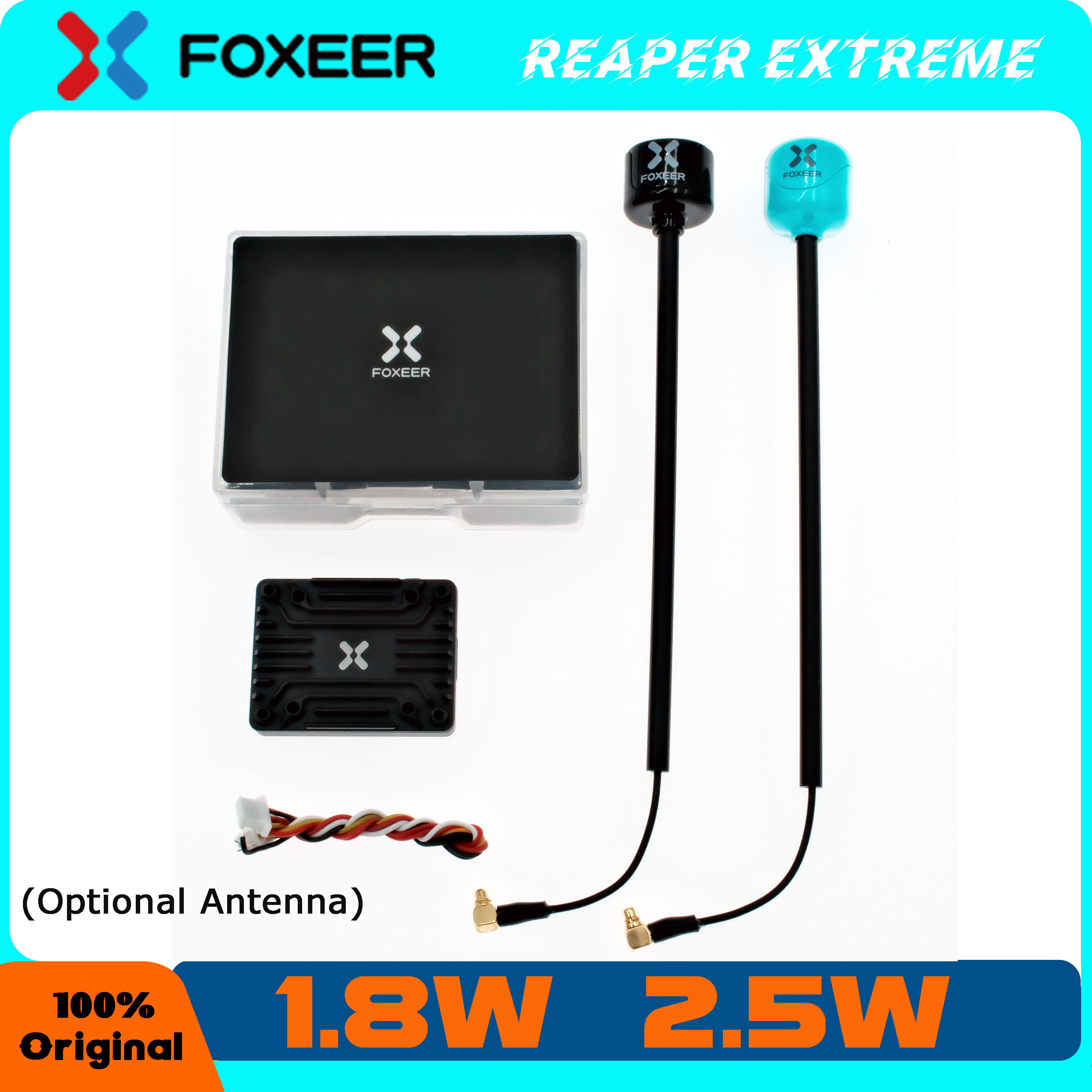 Foxeer Reaper Extreme 2.5W Vtx - Foxeer Reaper Extreme 2.5W/1.8W 5.8G 72CH